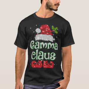 Camiseta Gamma Claus Papais noeis Engraçados Jogos de Natal
