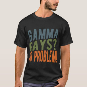 Camiseta Gamma não levanta problemas com o Engenheiro nucle