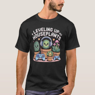 Camiseta Gammers engraçados e amantes de plantas jogando Ja
