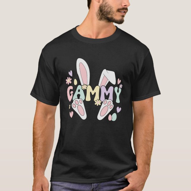 Camiseta Gammy Grandmother Easter Bunny Gammy Grandma Easte (Frente)