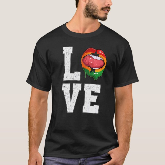 Camiseta Gana Flag Soccer Fan Love Ghanaian (Frente)