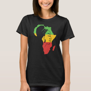 Camiseta Gana Gana África Ocidental Orgulhosa Princesa Rain