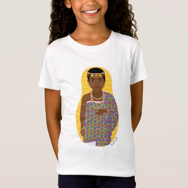 Camiseta Gana Matryoshka para raparigas (Frente)