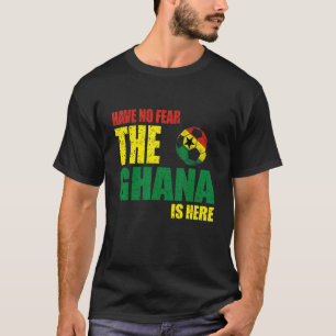 Camiseta Gana Não Tem Medo De Gana Estar Aqui 1