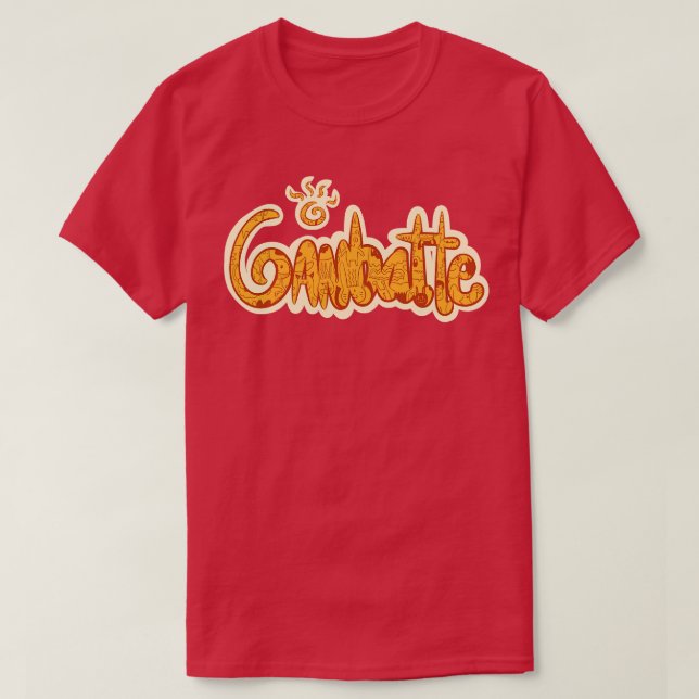 Camiseta Ganbatte (Frente do Design)