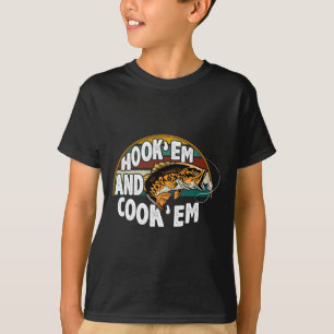 Camiseta Gancho Em Cook Em Pesca Sobrevoado Pescador