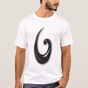 Camiseta Gancho-obsidiana dos Maori-Peixes