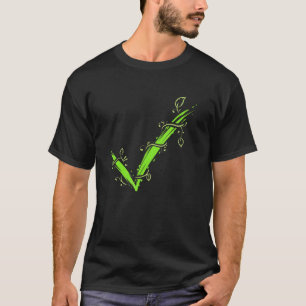 Camiseta Gancho Verde Para Sim Ao Vegetarianismo E Veganism