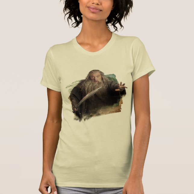 Camiseta Gandalf com Espada (Frente)