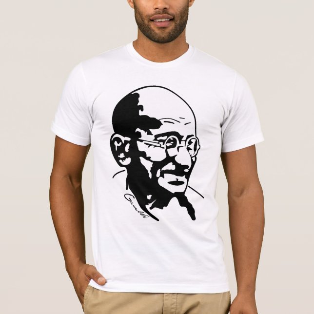 Camiseta Gandhi (Frente)