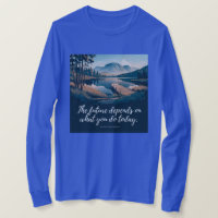 Camiseta Gandhi de produtividade