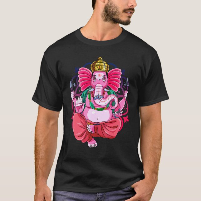 Camiseta Ganesh Chaturthi Day Deity (Frente)