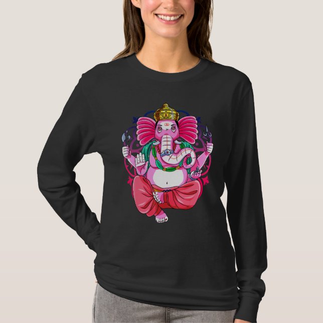 Camiseta Ganesh Chaturthi Day Deity (Frente)