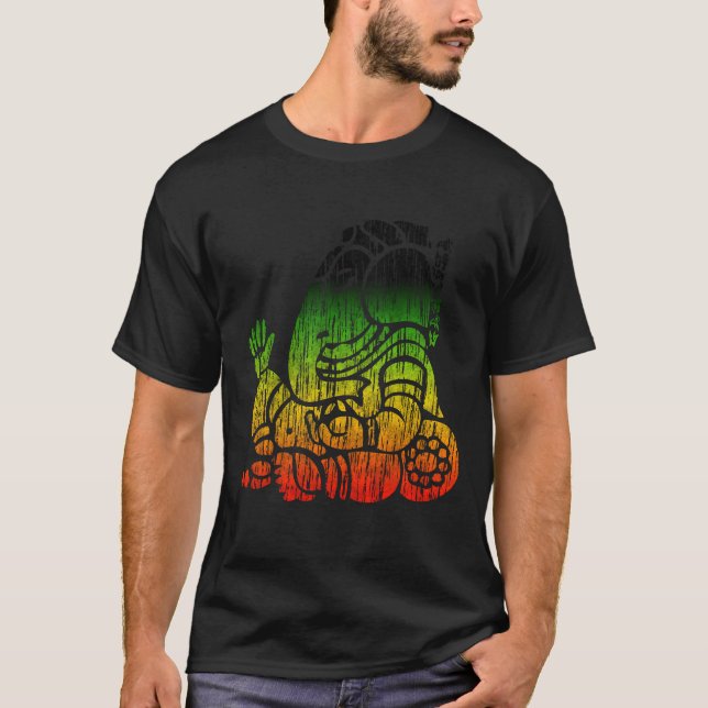 Camiseta ganesh do vintage (Frente)
