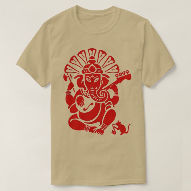 Camiseta Ganesh ligou (Frente do Design)