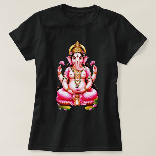 Camiseta Ganesha 2 Mulheres (Frente do Design)