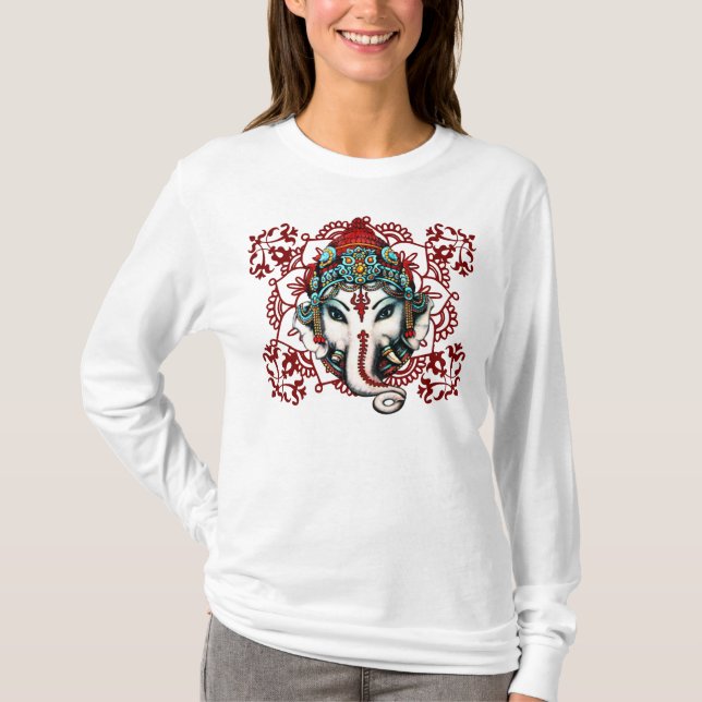 Camiseta GANESHA, deidade Hindu (Frente)