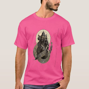 Camiseta Ganesha, Espiritual Hindu Ganesh Indian Yoga deus,