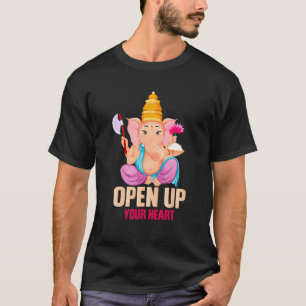 Camiseta Ganesha Hinduísmo Yoga Meditação Índia Elefante 1