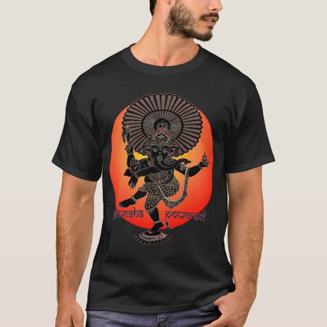 Camiseta Ganesha pôr (Frente)