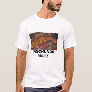 Camiseta gang1a, REGRA de DASCHUNDS!