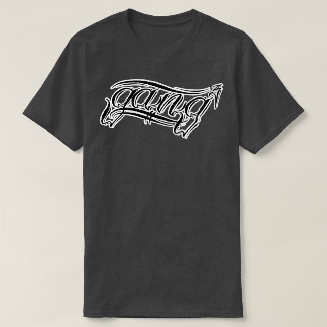 Camiseta Gang Gang Gang (Frente do Design)