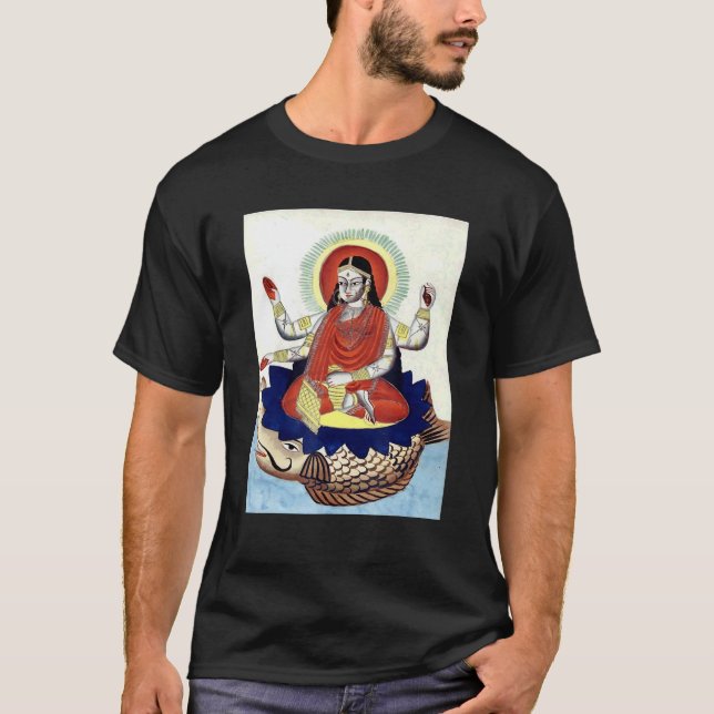 Camiseta Ganga Hindu Deusa Hinduísmo Índia Rio G (Frente)