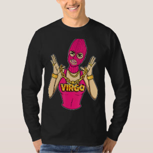 Camiseta Gangsta Garota Virgo Mascarada Mulher Gangster Dou