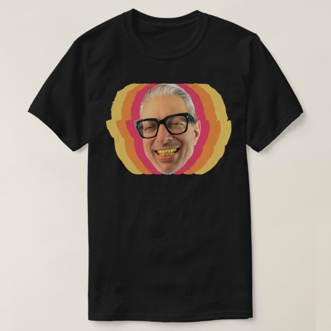 Camiseta Gangsta Jeff Goldblum (Frente do Design)