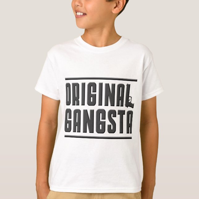 Camiseta Gangsta original (Frente)