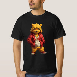 Camiseta Gangsta Winnie, o Pooh 3