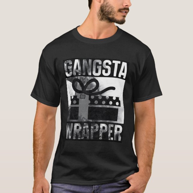 Camiseta Gangsta Wrapper Gangster Rap (Frente)