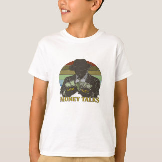 Camiseta Gângster contando dinheiro