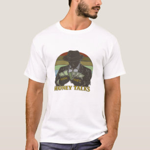 Camiseta Gângster contando dinheiro