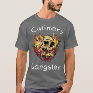Camiseta Gangster CulinárioCozinhando Chef