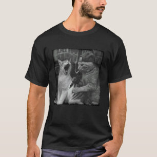 Camiseta Gangster de Gato Tatuado, Funny Cat Meme, Amante d
