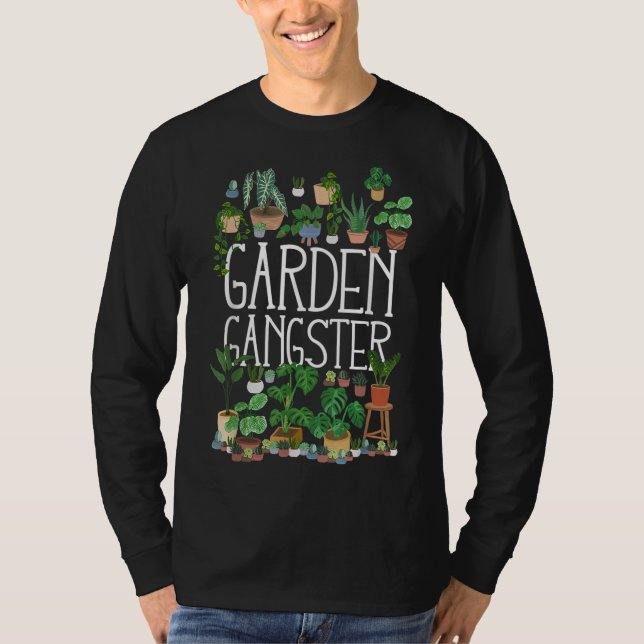 Camiseta Gangster de Jardim Vegetal Potente (Frente)
