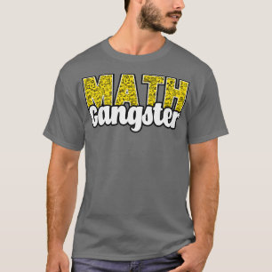 Camiseta Gangster de Matemática