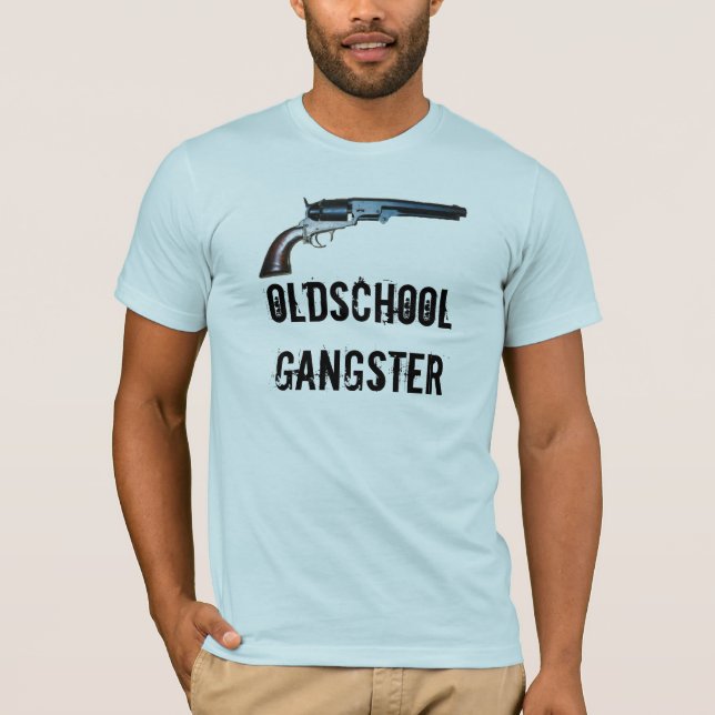 Camiseta Gângster de Oldschool (Frente)