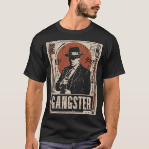 Camiseta Gangster de Retro Noir   Proibir Era Arte