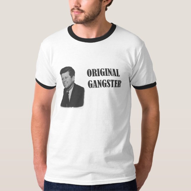 Camiseta Gângster do original de JFK (Frente)