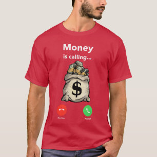 Camiseta Gangster Empreendedor Chamada de Dinheiro Hip Hop