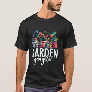 Camiseta Gangster Engraçado do Jardim - Jardineiro Jardim J