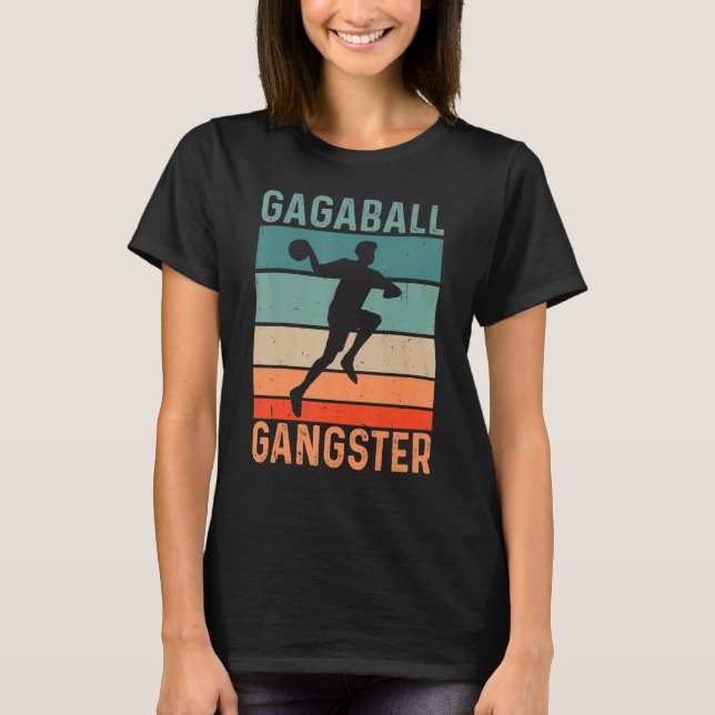 Camiseta Gangster Gagaball Para Um Treinador Gagaball (Frente)