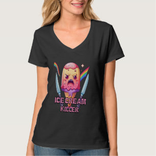 Camiseta Gangster Gangster Gritante Do Icecream, Assassino
