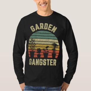 Camiseta Gângster Jardim Retro Vintage Dão Jardinagem Engra