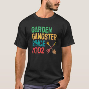 Camiseta Gangster Jardineiro Rebelde Desde 2002 Morre
