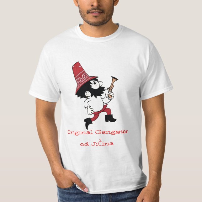 Camiseta Gângster original od Jičína (Frente)