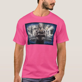 Camiseta Gangster Pro Donald Trump Tatto Republicano Engraç