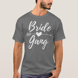Camiseta Gangue da Noiva Fofa Combinando Para Festa de Desp